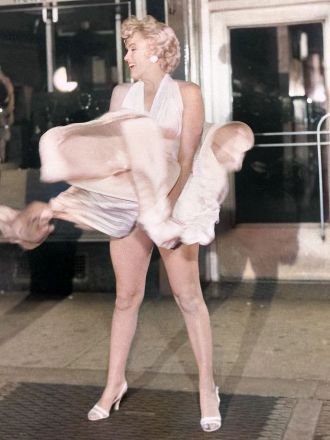 Белое платье Мэрилин Монро — тот самый момент, который застыл в вечности