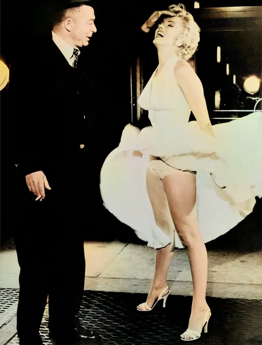 Белое платье Мэрилин Монро — тот самый момент, который застыл в вечности