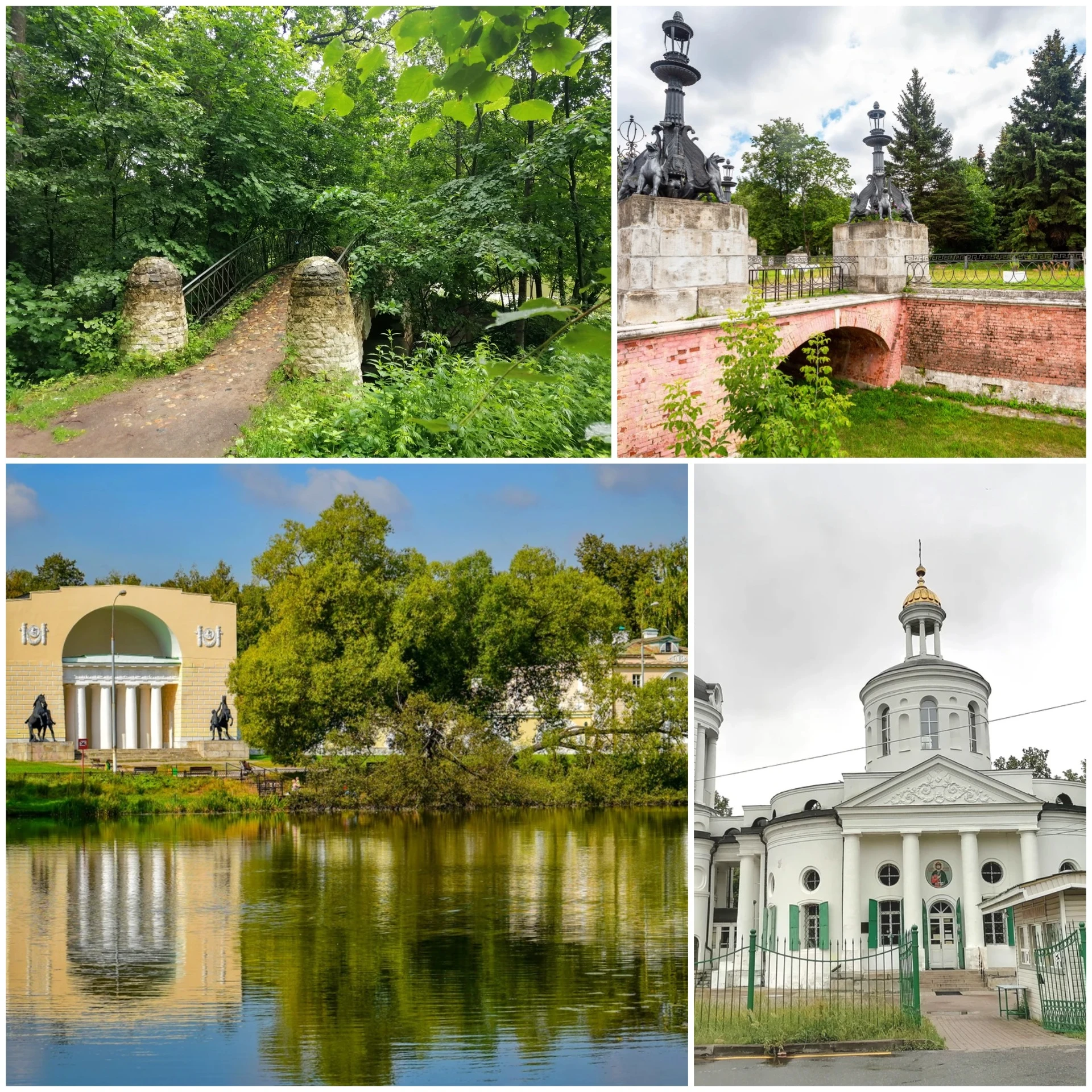 Влахернское-Кузьминки: здесь когда-то жили Строгановы и Голицыны. В музее можно узнать, как жили дворяне, а вокруг – атмосфера старой Москвы.